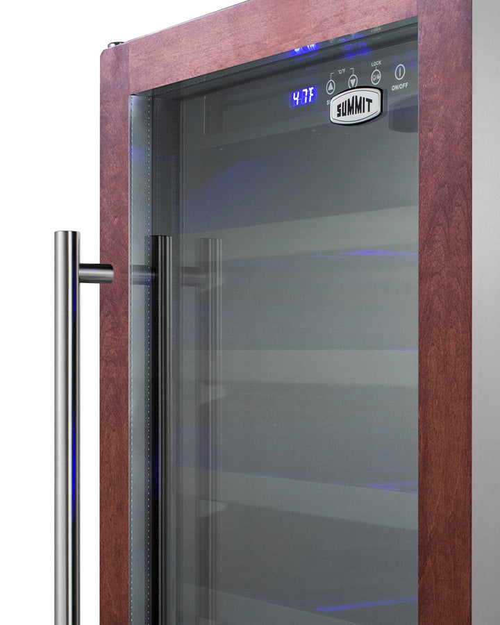 Summit 18" Wide Undercounter Wine Cellar (Panel Not Included) SWC1840BPNR-The Wine Cooler Club