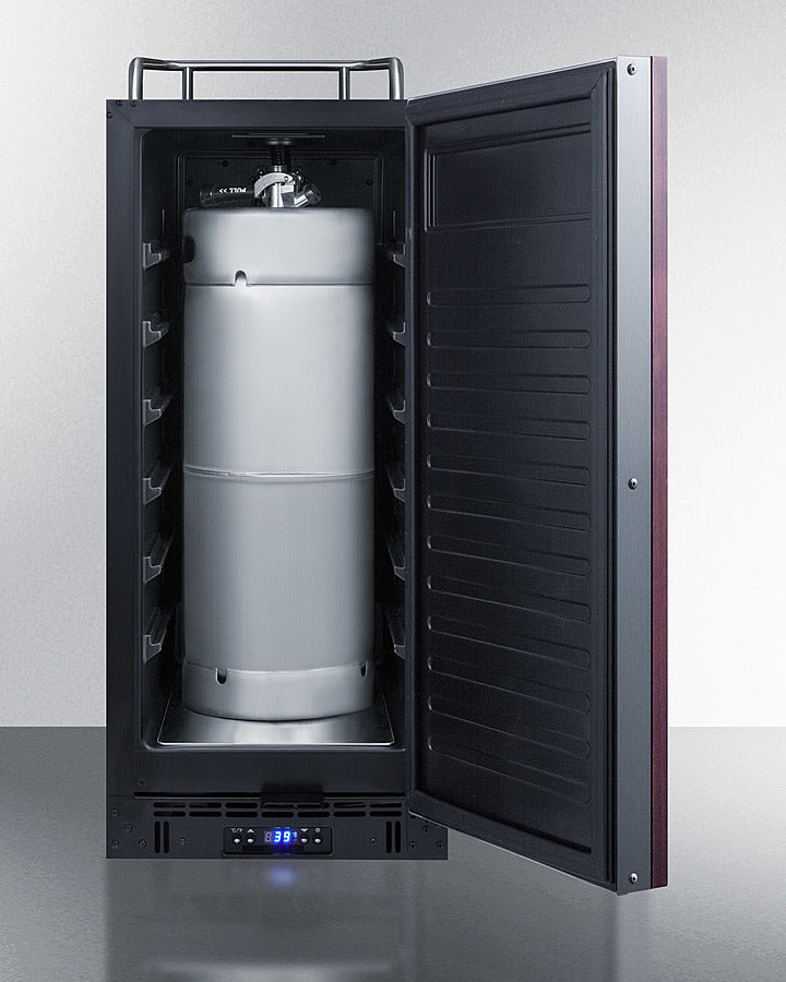 Summit 15" Wide Built-In Kegerator SBC15NKIF-Kegerators-The Wine Cooler Club