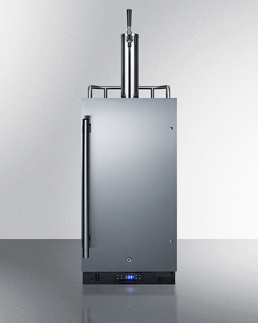Summit 15" Wide Built-In Kegerator SBC15BEER-Kegerators-The Wine Cooler Club