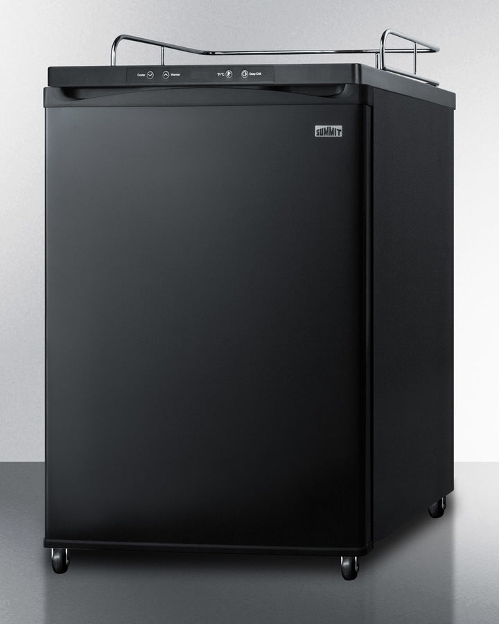 Summit 24" Wide Kegerator SBC635M7NK-Kegerators-The Wine Cooler Club