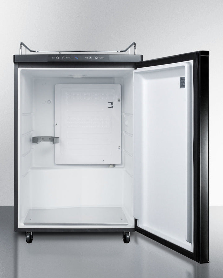 Summit 24" Wide Kegerator SBC635M7NK-Kegerators-The Wine Cooler Club