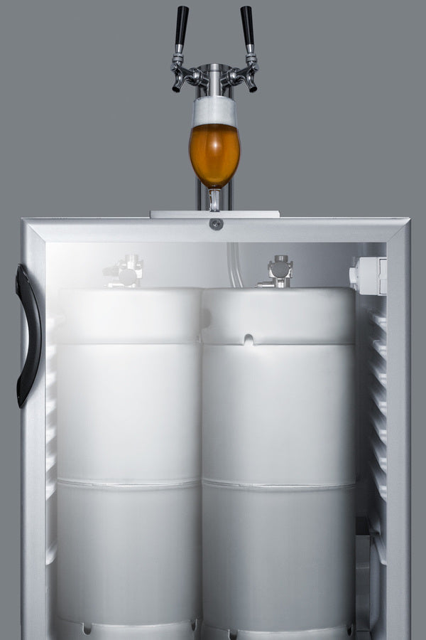 Summit 24" Wide Built-In Beer Dispenser, ADA Compliant SBC56GBIADA-Kegerators-The Wine Cooler Club