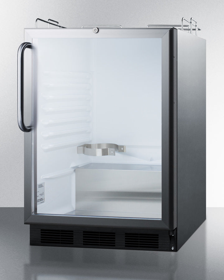 Summit 24" Wide Built-In Beer Dispenser, ADA Compliant SBC56GBINKCSSADA-Kegerators-The Wine Cooler Club