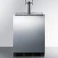 Summit 24" Wide Built-In Cold Brew Coffee Kegerator, ADA Compliant SBC58BLBIADACFTWIN-Kegerators-The Wine Cooler Club