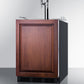 Summit 24" Wide Built-In Nitro-Infused Coffee Kegerator, ADA Compliant SBC58BLBIADAIFNCFTWIN-Kegerators-The Wine Cooler Club