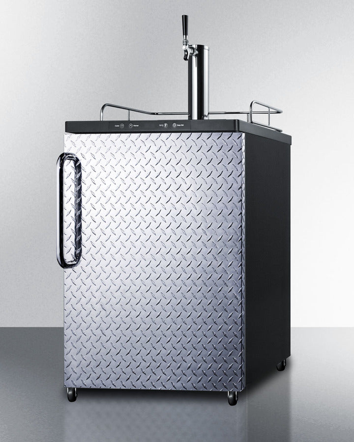 Summit 24" Wide Built-In Kegerator SBC635MBIDPL-Kegerators-The Wine Cooler Club