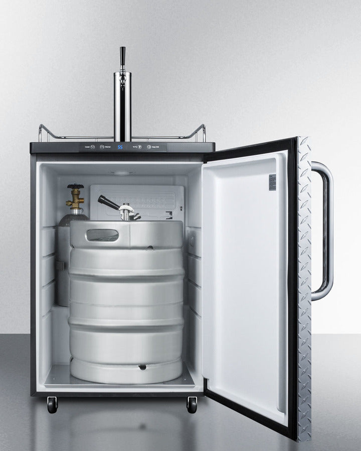 Summit 24" Wide Built-In Kegerator SBC635MBIDPL-Kegerators-The Wine Cooler Club
