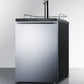 Summit 24" Wide Built-In Kegerator SBC635MBISSHH-Kegerators-The Wine Cooler Club