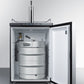 Summit 24" Wide Built-In Kegerator SBC635MBISSHH-Kegerators-The Wine Cooler Club