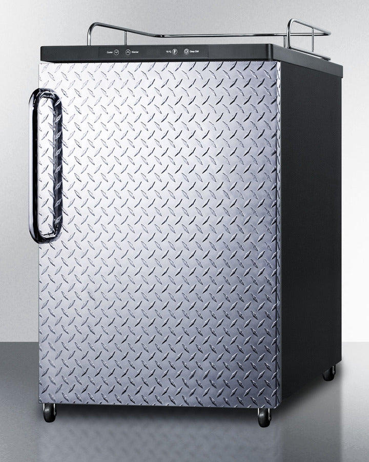 Summit 24" Wide Kegerator SBC635MNKDPL-Kegerators-The Wine Cooler Club