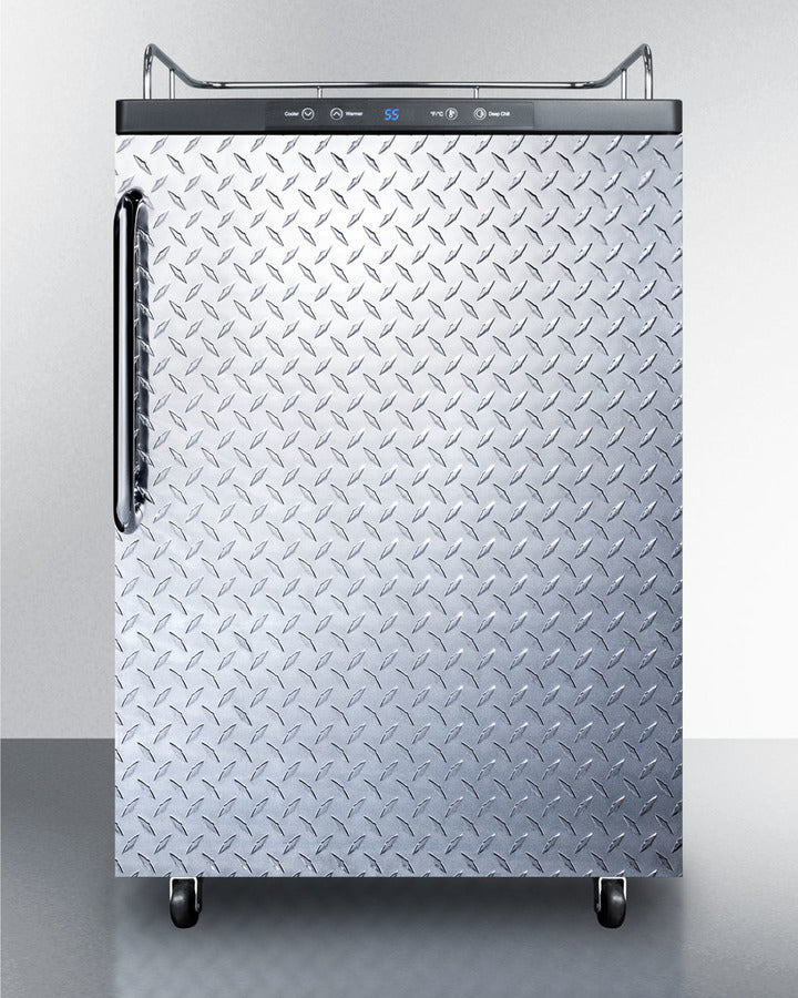 Summit 24" Wide Kegerator SBC635MNKDPL-Kegerators-The Wine Cooler Club