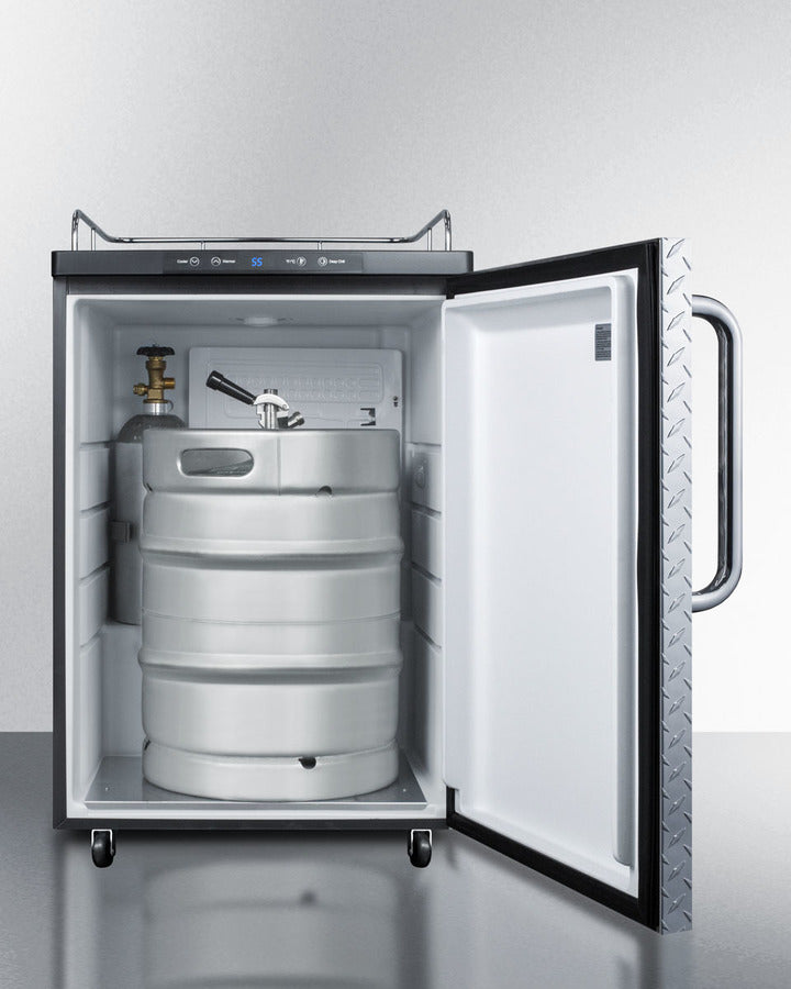 Summit 24" Wide Kegerator SBC635MNKDPL-Kegerators-The Wine Cooler Club