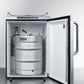 Summit 24" Wide Outdoor Kegerator SBC635MOSNKDPL-Kegerators-The Wine Cooler Club