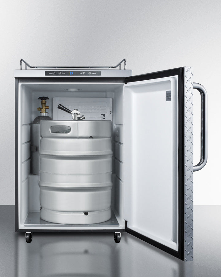 Summit 24" Wide Outdoor Kegerator SBC635MOSNKDPL-Kegerators-The Wine Cooler Club
