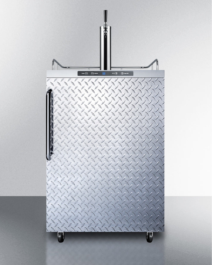 Summit 24" Wide Outdoor Kegerator SBC635MOSDPL-Kegerators-The Wine Cooler Club
