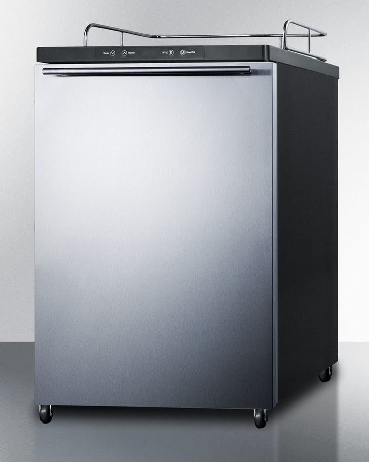 Summit 24" Wide Kegerator SBC635MNKSSHH-Kegerators-The Wine Cooler Club