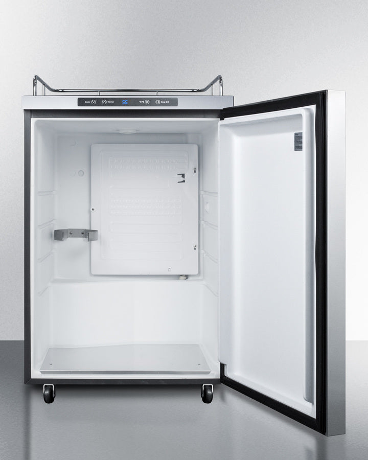 Summit 24" Wide Outdoor Kegerator SBC635MOSNKHH-Kegerators-The Wine Cooler Club