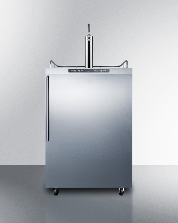 Summit 24" Wide Outdoor Kegerator SBC635MOS7HV-Kegerators-The Wine Cooler Club