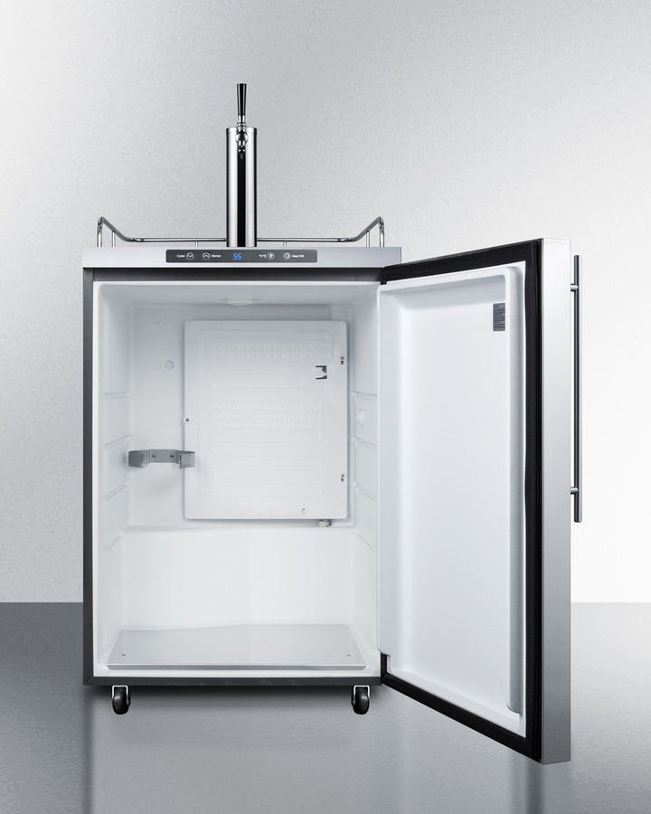 Summit 24" Wide Outdoor Kegerator SBC635MOSHV-Kegerators-The Wine Cooler Club