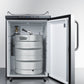Summit 24" Wide Built-In Kegerator SBC635MBI7NKSSTB-Kegerators-The Wine Cooler Club
