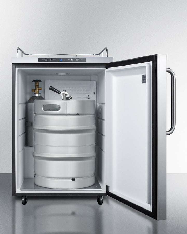 Summit 24" Wide Outdoor Kegerator SBC635MOSNK-Kegerators-The Wine Cooler Club