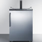 Summit 24" Wide Kegerator SBC635MSSTB-Kegerators-The Wine Cooler Club