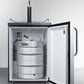 Summit 24" Wide Kegerator SBC635MSSTB-Kegerators-The Wine Cooler Club