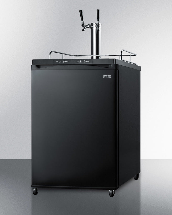 Summit 24" Wide Built-In Kegerator SBC635MBI7TWIN-Kegerators-The Wine Cooler Club