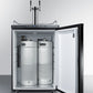 Summit 24" Wide Built-In Kegerator SBC635MBI7TWIN-Kegerators-The Wine Cooler Club