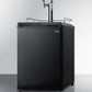 Summit 24" Wide Coffee Kegerator SBC635M7CMTWIN-Kegerators-The Wine Cooler Club