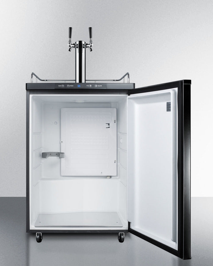 Summit 24" Wide Wine Kegerator SBC635MTWIN-Kegerators-The Wine Cooler Club