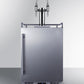 Summit 24" Wide Built-In Nitro-Infused Coffee Kegerator SBC682NCFTWIN-Kegerators-The Wine Cooler Club