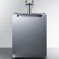Summit 24" Wide Built-In Outdoor Nitro-Infused Coffee Kegerator SBC696OSNCFTWIN-Kegerators-The Wine Cooler Club