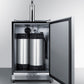 Summit 24" Wide Built-In Outdoor Nitro-Infused Coffee Kegerator SBC696OSNCF-Kegerators-The Wine Cooler Club