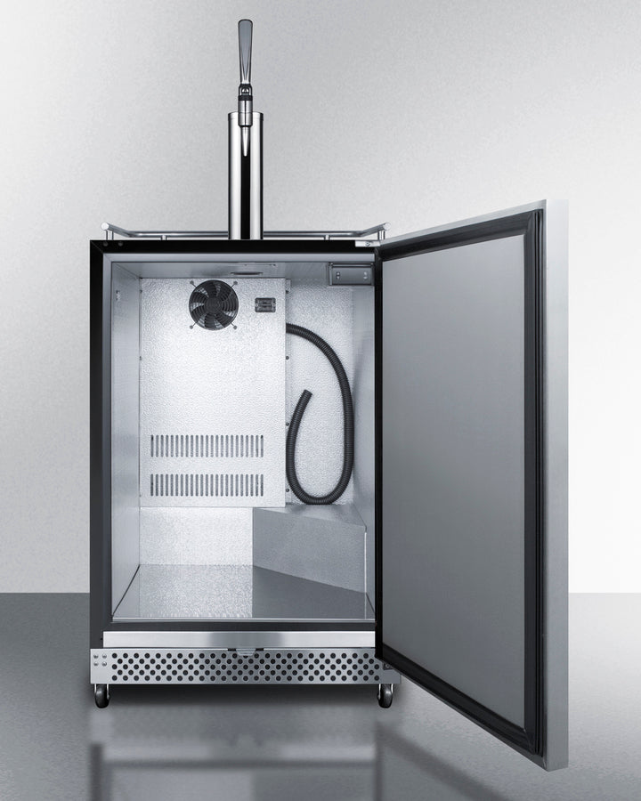 Summit 24" Wide Built-In Outdoor Nitro-Infused Coffee Kegerator SBC696OSNCF-Kegerators-The Wine Cooler Club