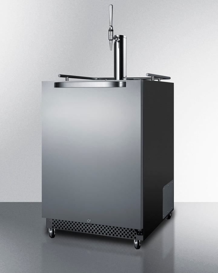 Summit 24" Wide Built-In Outdoor Nitro-Infused Coffee Kegerator SBC696OSNCF-Kegerators-The Wine Cooler Club