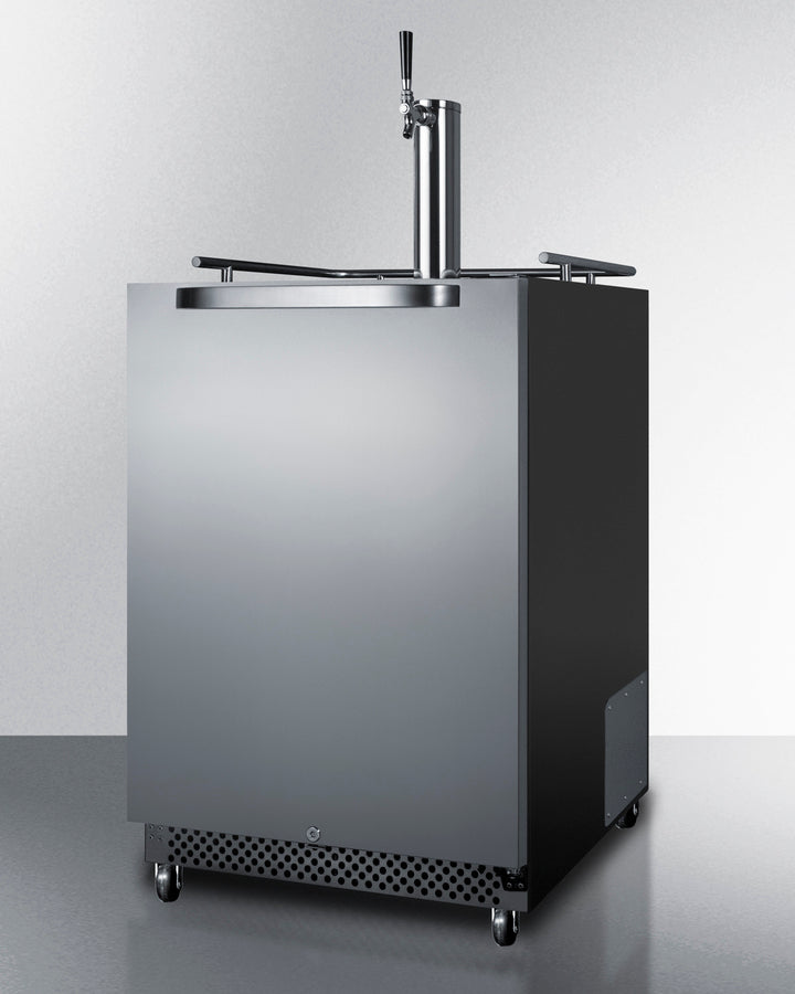 Summit 24" Wide Built-In Outdoor Wine Kegerator SBC696OSWKD-Kegerators-The Wine Cooler Club