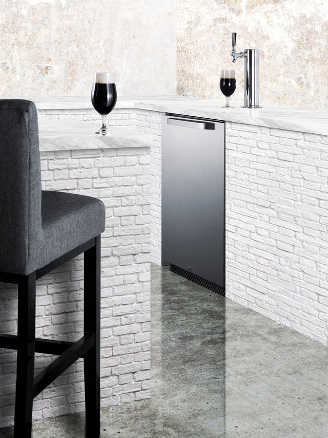 Summit 24" Wide Built-In Outdoor Kegerator SBC696OS-Kegerators-The Wine Cooler Club