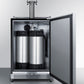 Summit 24" Wide Built-In Outdoor Cold Brew Coffee Kegerator SBC696OSCFTWIN-Kegerators-The Wine Cooler Club