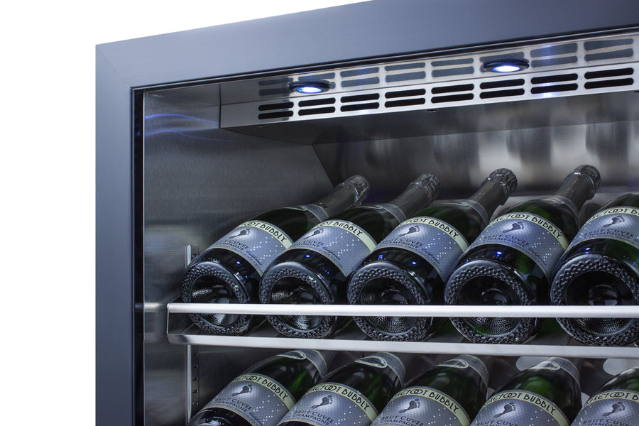 Summit 24" Wide Single Zone Commercial Wine Cellar SCR1156CHCSS-Wine Cellars-The Wine Cooler Club