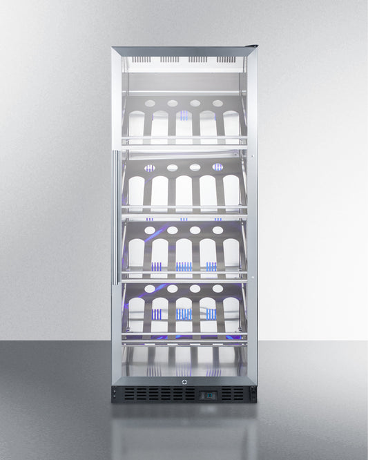 Summit 24" Wide Single Zone Commercial Wine Cellar SCR1156CH-Wine Cellars-The Wine Cooler Club