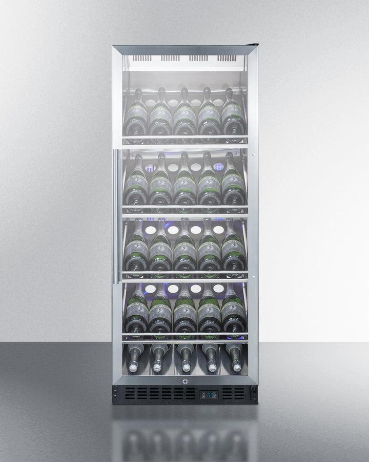 Summit 24" Wide Single Zone Commercial Wine Cellar SCR1156CH-Wine Cellars-The Wine Cooler Club