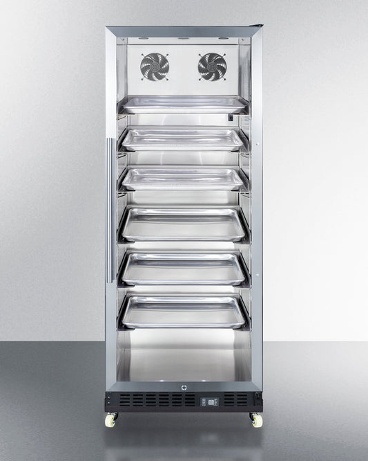 Summit 24" Wide Mini Reach-In Beverage Center with Dolly SCR1156RI-Beverage Centers-The Wine Cooler Club