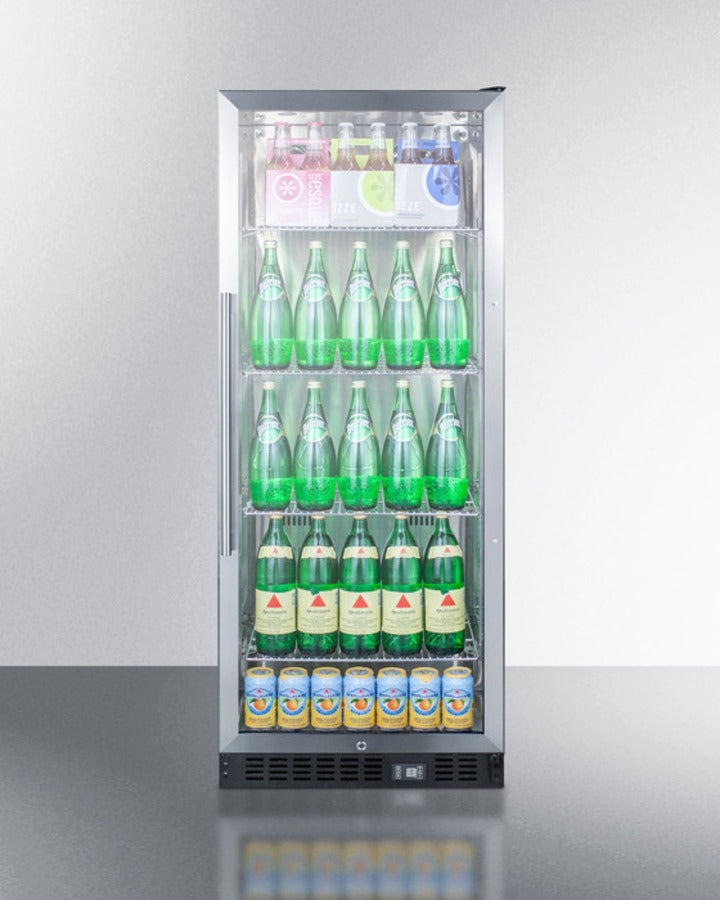 Summit 24" Wide Beverage Center SCR1156-Beverage Centers-The Wine Cooler Club