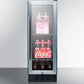 Summit 12" Wide Beverage Center SCR1225B-Beverage Centers-The Wine Cooler Club