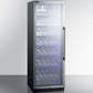 Summit 24" Wide Single Zone Commercial Wine Cellar SCR1401LHCH-Wine Cellars-The Wine Cooler Club