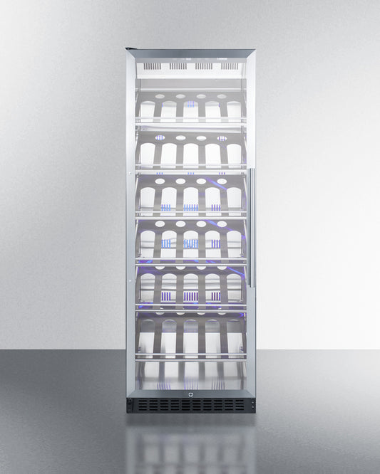 Summit 24" Wide Single Zone Commercial Wine Cellar SCR1401LHCH-Wine Cellars-The Wine Cooler Club