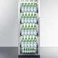 Summit 24" Wide Mini Reach-In Beverage Center with Dolly SCR1401LHRI-Beverage Centers-The Wine Cooler Club