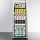 Summit 24" Wide Mini Reach-In Beverage Center with Dolly SCR1401LHRI-Beverage Centers-The Wine Cooler Club