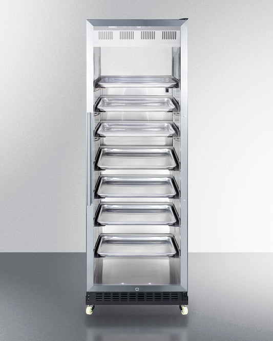 Summit 24" Wide Mini Reach-In Beverage Center with Dolly SCR1401RI-Beverage Centers-The Wine Cooler Club